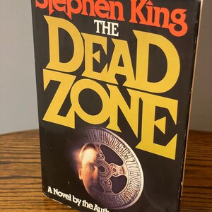 STEPHEN KING THE Dead Zone True 1ST Book Club Edition 1979 hard cover with original dust jacket vintage books noval fiction literature