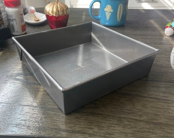 Calphalon heavy duty 8 inch baking tray pan vintage in good condition