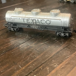 VTG Model Train Car 3 Dome Texaco TCX 270 Tanker HO Electric Train Hopper Car