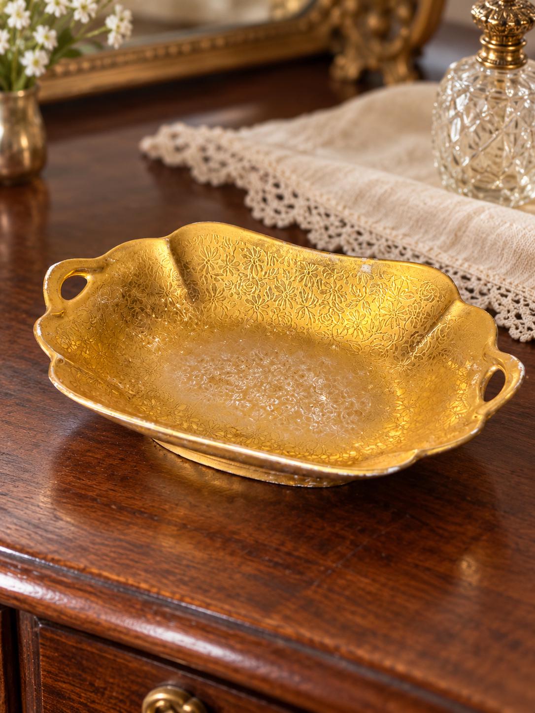 Vintage Pickard China Etched Gold - Etsy