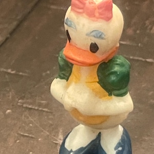 Marx Disneykins Daisy Duck Miniature Figurine vintage disney toys
