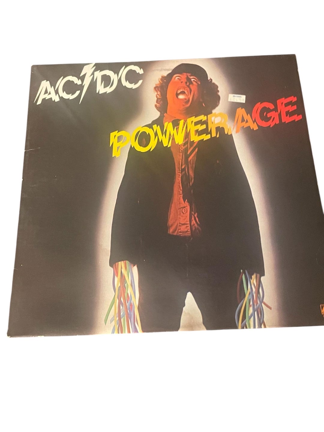 Record Storage Crate AC/DC High Voltage Vinyl Album Bundle main image 1