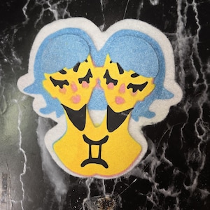 Gemini Zodiac Patch | Felt Iron-On Patch with Fortune | Astrology Inspired Sew-On Applique| horoscope