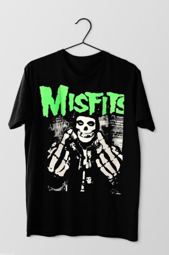 The Misfits T Shirt Vtg the Misfits Anniversary Graphic T | Etsy