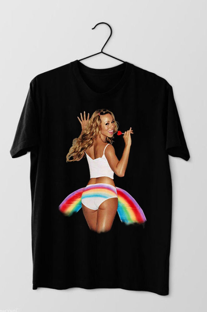 mariah rainbow shirt