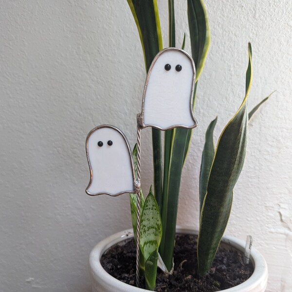 Stained Glass Plant Stake Etsy