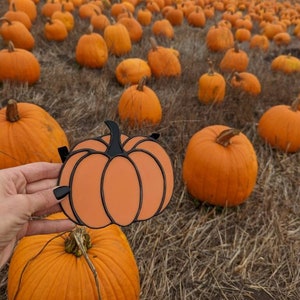 Pumpkin Stained Glass Suncatcher