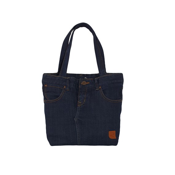 Donkerblauwe tas sale