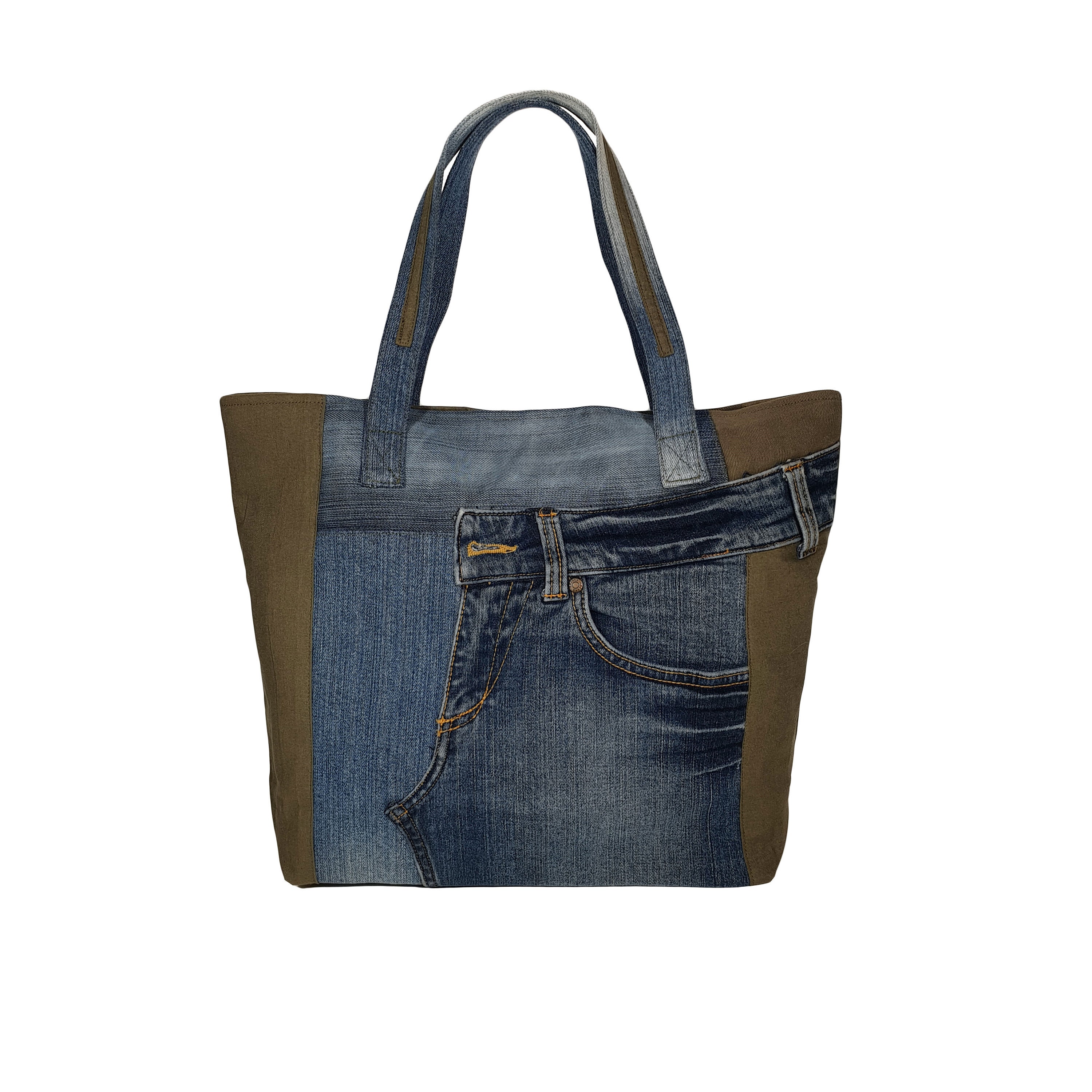 Denim Shoulder Totes Women Handbags Jeans Bags Casual Large