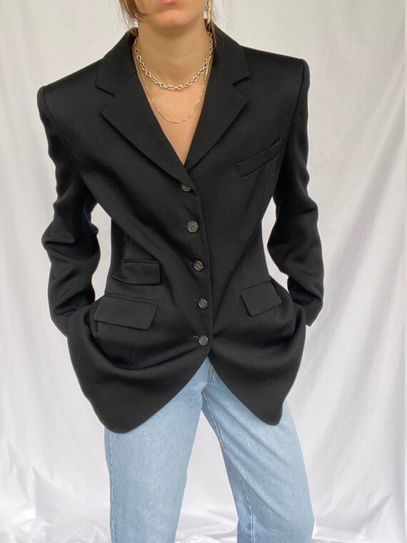 Vintage asymmetrical Ralph Lauren blazer