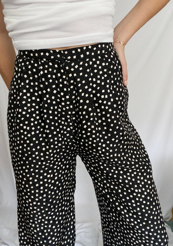 Vintage silk pants