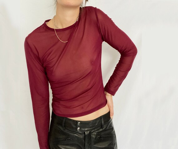 Vintage mesh shirt
