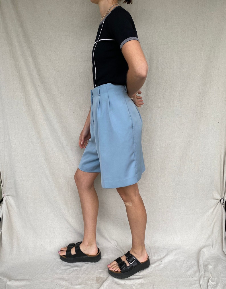 31 waist Vintage blue shorts