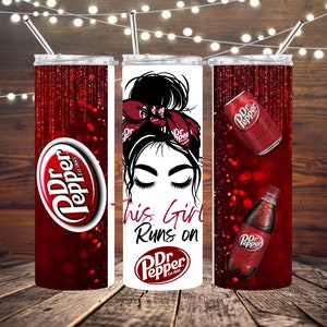 Personalized Dr. Pepper or Diet Dr. Pepper 20 or 30 Ounce 