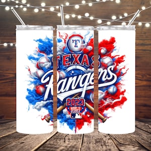 Texas Rangers 2023 World Series Tumbler