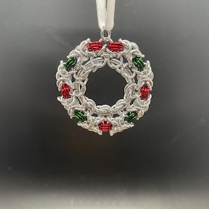 Kit - Set of 2 – Chain Mail Kit/Material Pack Byzantine Wreaths (tutorial sold separately). Free shipping