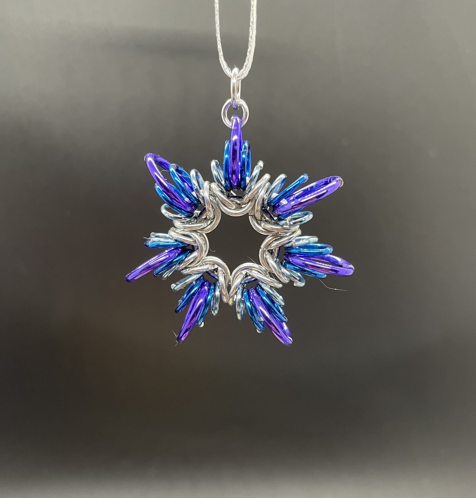 Chainmail Tutorial – "seven" Ornament/pendant (expert Project) Kit Sold ...