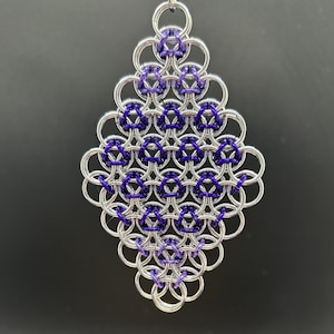 Kedjebrynjehandledning – Japansk drakeskala diamant