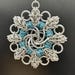 Chainmail Tutorial – Mobius Snowflake 2.0 and 3.0 Ornament (chain Mail ...