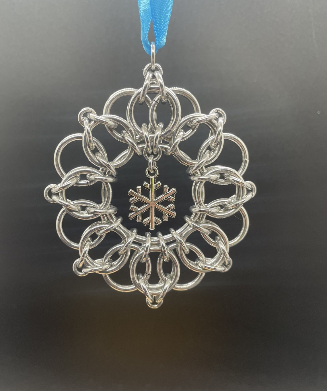 Chain Mail Tutorial Wreath With Charm chain Mail Kits Sold Separately ...