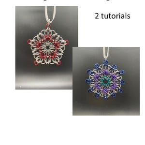 Chainmail tutorial – Pentagon and Dodecagon (chain mail kits available upon request)