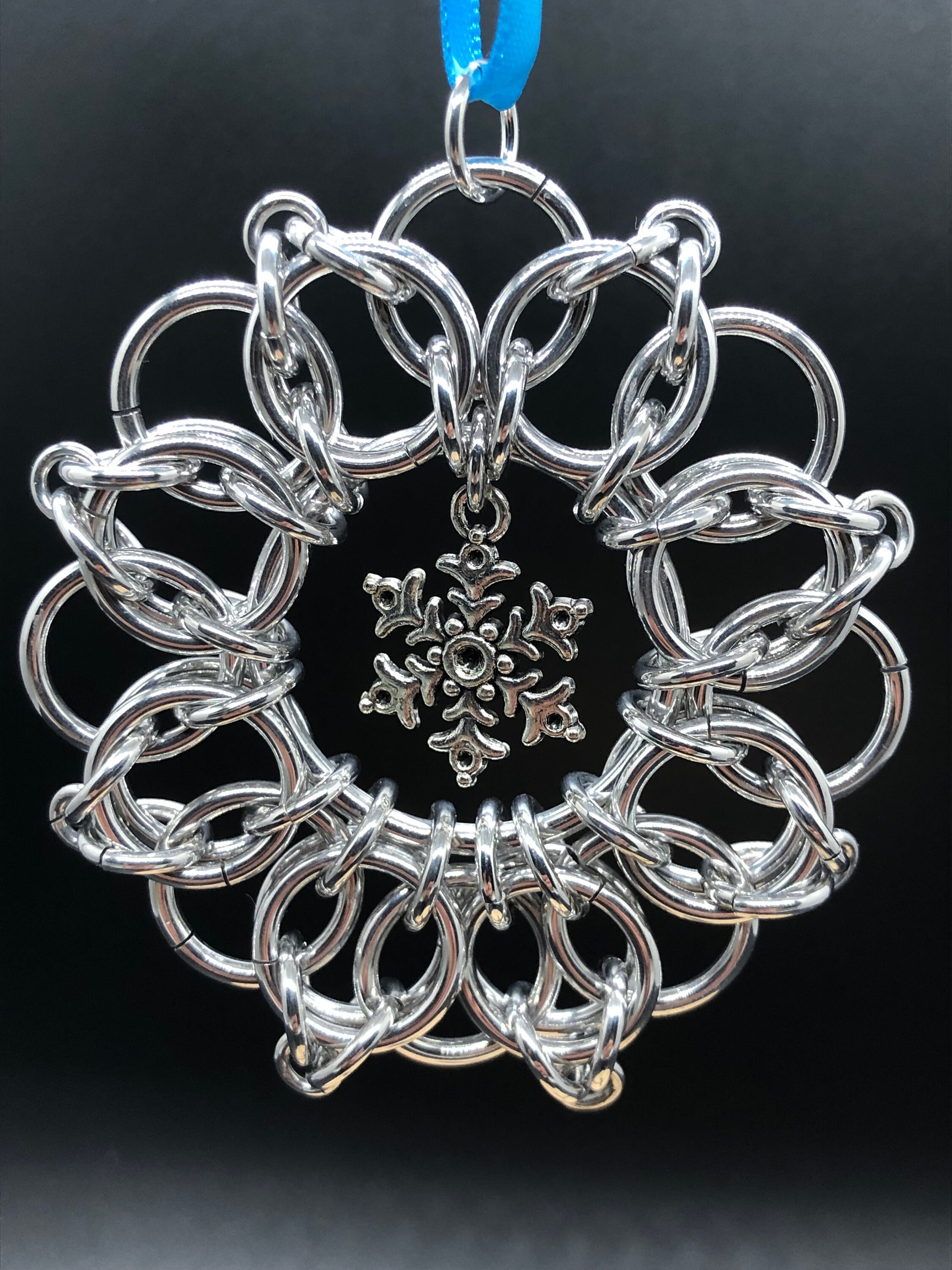 Chain Mail Tutorial Wreath With Charm chain Mail Kits Sold Separately ...