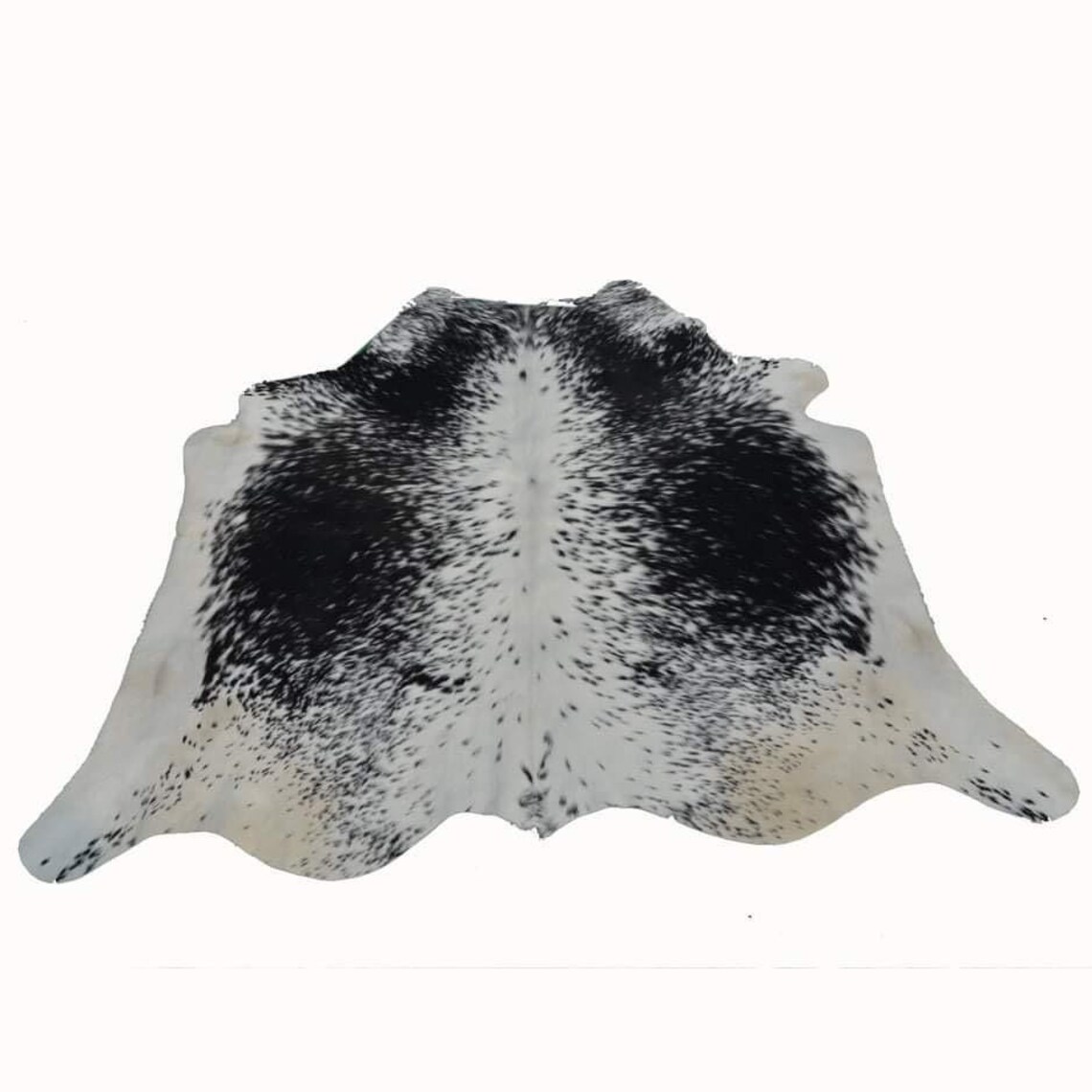 Alfombra de cuero de vaca lisa y brillante cuero de vaca Etsy
