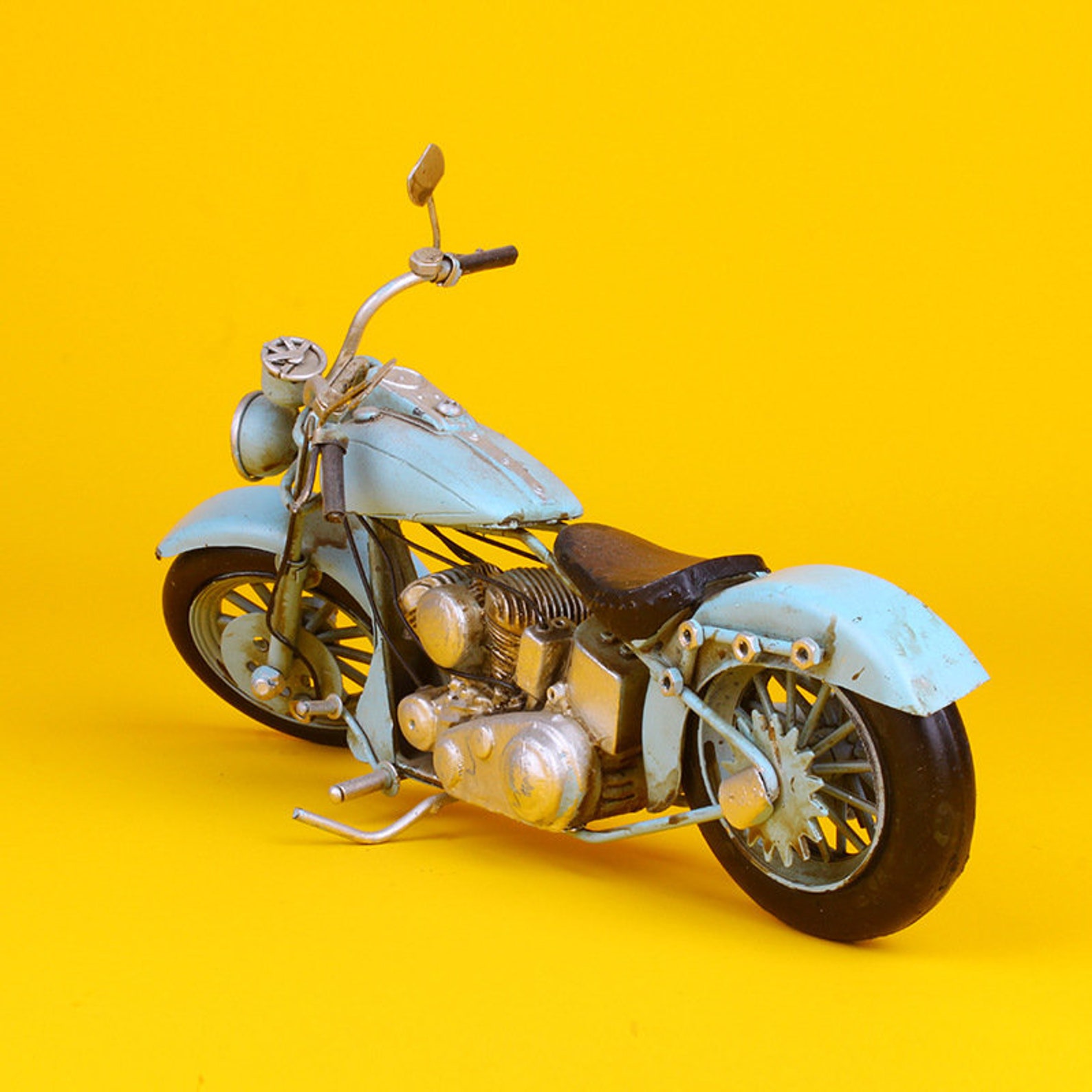 GSminiature Vintage Metal Model Motorcycle Handmade Etsy