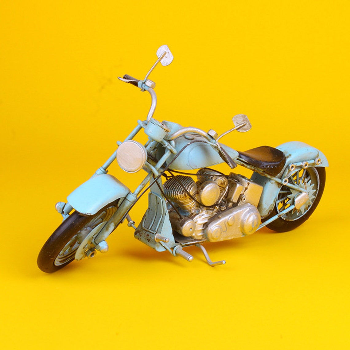 GSminiature Vintage Metal Model Motorcycle Handmade Etsy