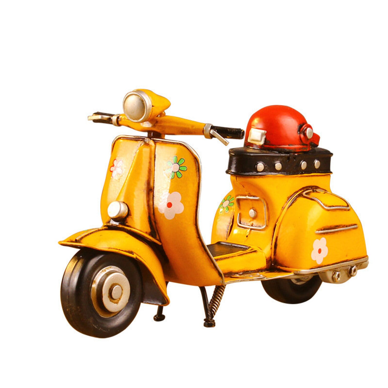 GSminiature Vespa Scooter Figurine Retro Collectible Etsy