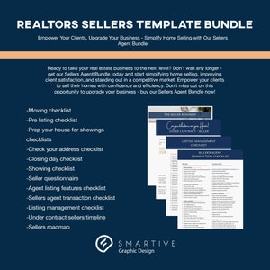 Realtors Sellers Template Bundle image 1