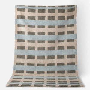 Grey Area Rug | Hand Tufted | 6x8, 6x9, 6x10, 7x10 | Wool Rug | Living Room | Wool Carpet | Handmade