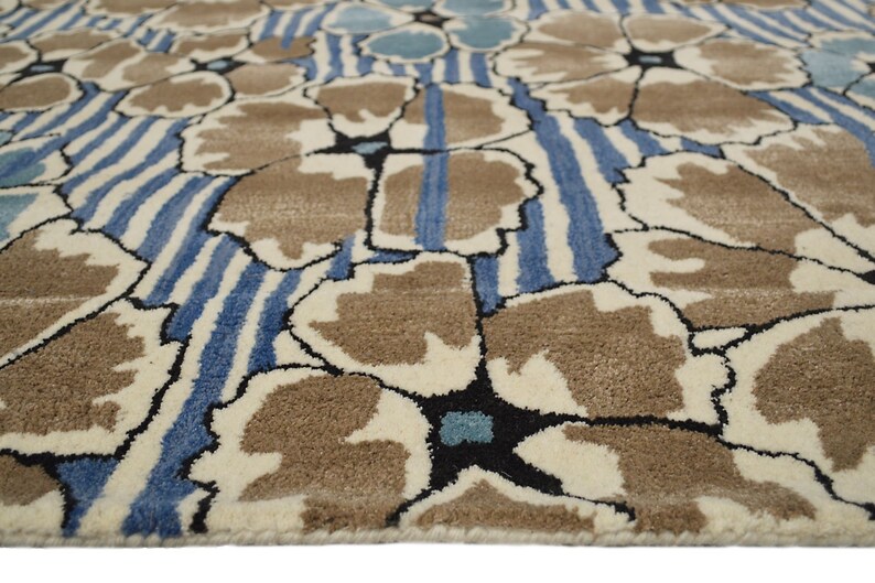 Hand Tufted 5x7, 5x8, 6x8, 6x9 Wool Rug Living, Bed, Hallway Room Tufte Area Rug image 5