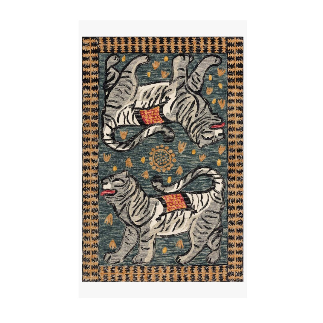Tibetan Contemporary Tiger Rugs, Hand Tufted,5x7 6x8 6x9 Hallway Rugs ...