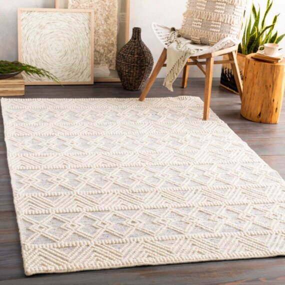Cream area cheap rug 8x10