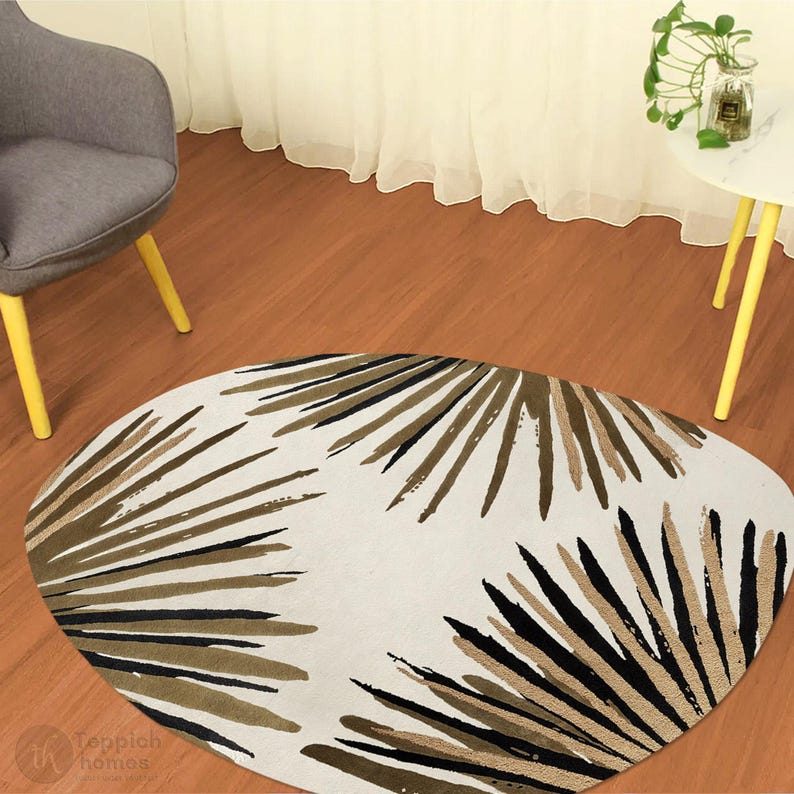 Tufted Wool Rug Oval Rugs 5x7, 5x8, 6x8, 6x9, 9x12, 9x13 Large Area Rug