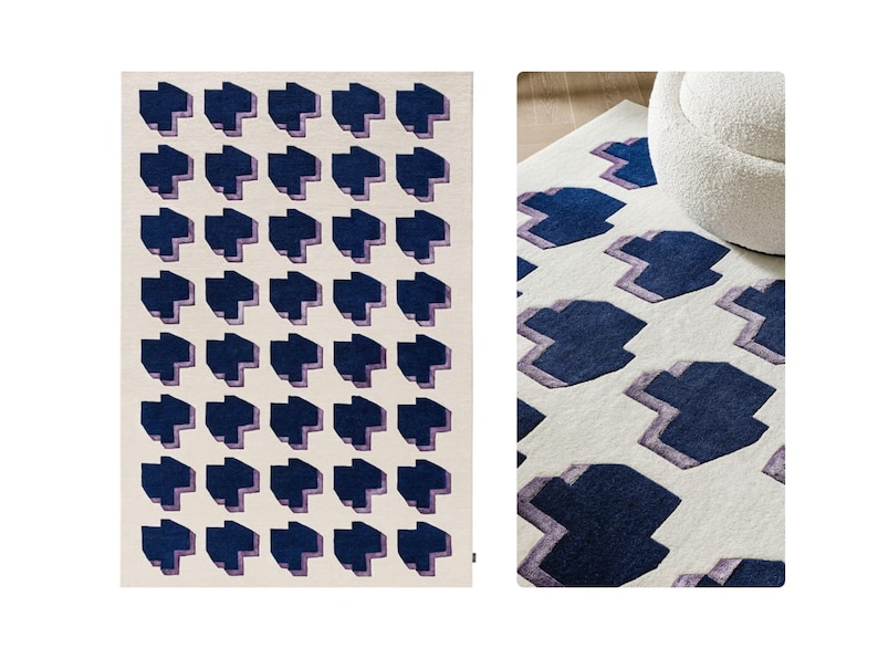 Wool Rug 12x14, 10x14, 12x14, Hand Tuffed, Bedroom Carpet, Tufted