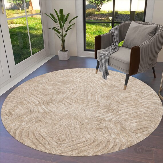 8x8 cheap round rugs