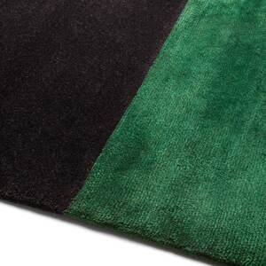8x13 Emerald Green Rug 5x7, 5x8, 6x8 Wool Area Rug Bedroom Hand Tufted Living Room image 4