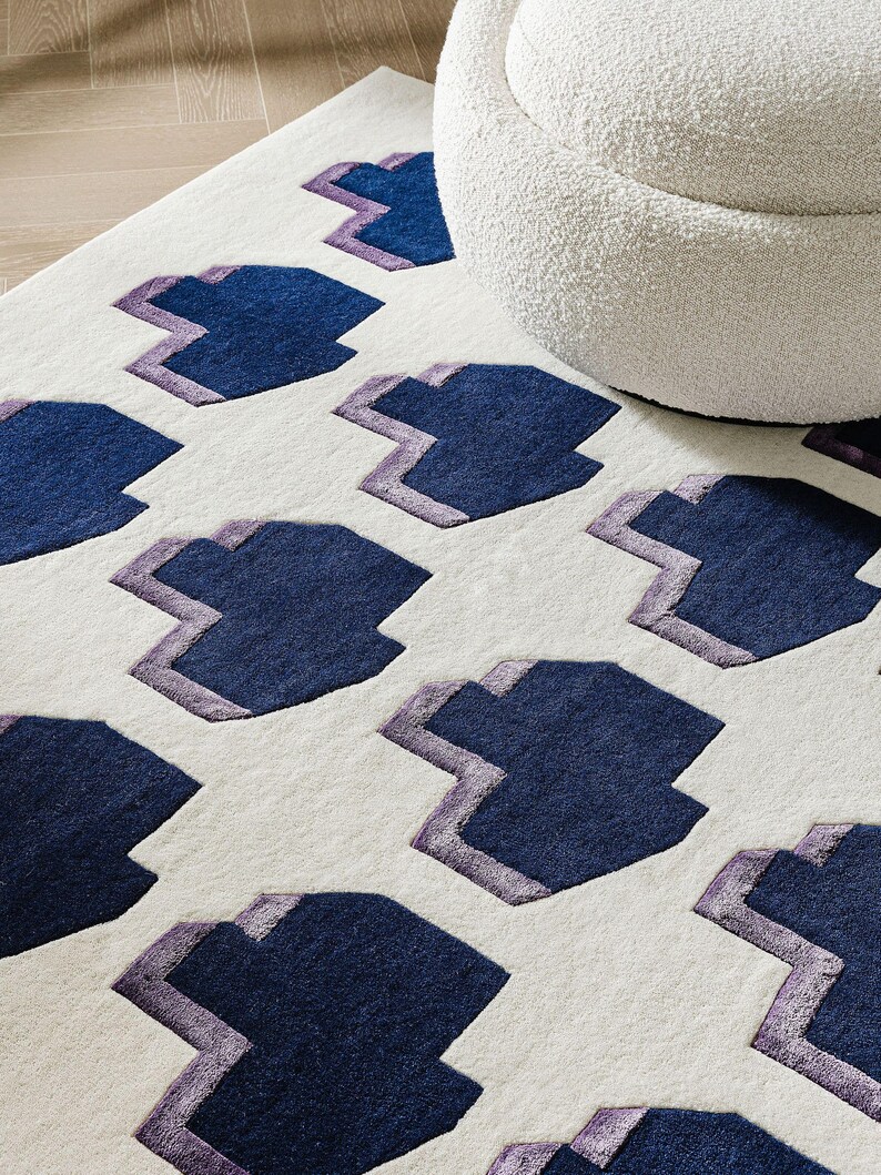 Wool Rug 12x14, 10x14, 12x14, Hand Tuffed, Bedroom Carpet, Tufted