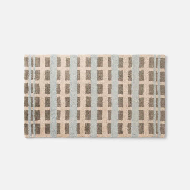 Grey Area Rug | Hand Tufted | 6x8, 6x9, 6x10, 7x10 | Wool Rug | Living Room | Wool Carpet | Handmade