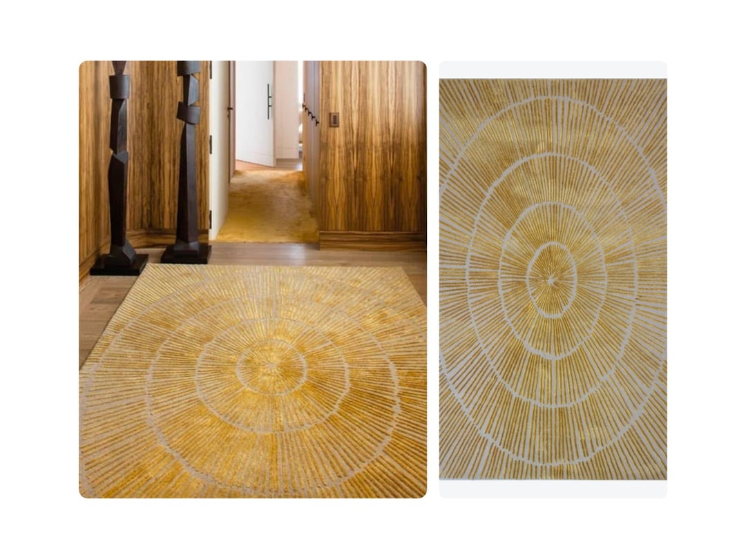 Viscose Tufted Rugs 8x10 Area Rug 9x12 Rug for Living Room Etsy