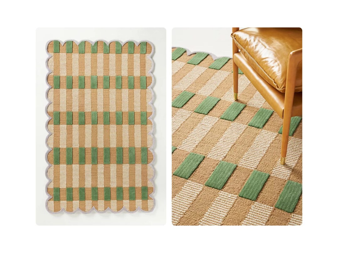 Hand Tufted Unique Area Rugs Wool Carpet Large Area Rug Bedroom