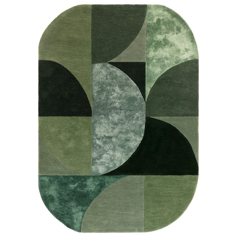 Cool Rugs Green Tufted 8x10, 8x11, 9x10, 9x12 Modern Carpet Wool, Silk Area  Rug - Etsy Österreich