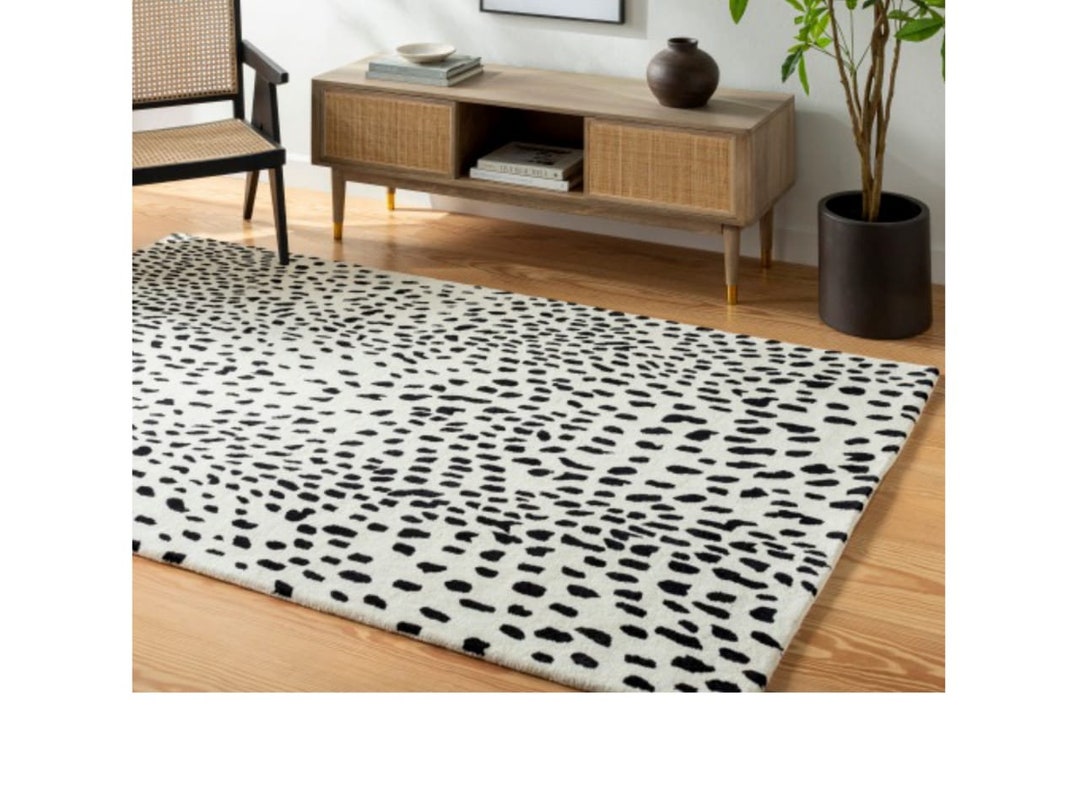 Animal Print Tufted Rug Tufted Rugs Living Room Rugs 5x8, 6x8, 6x9