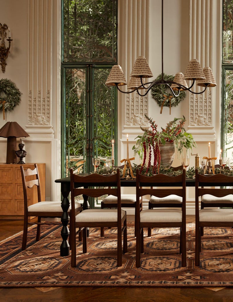 Hand Knotted, Persian Oushak Rug, Emeric Knotted Rugs, 5x7, 5x8, 6x9