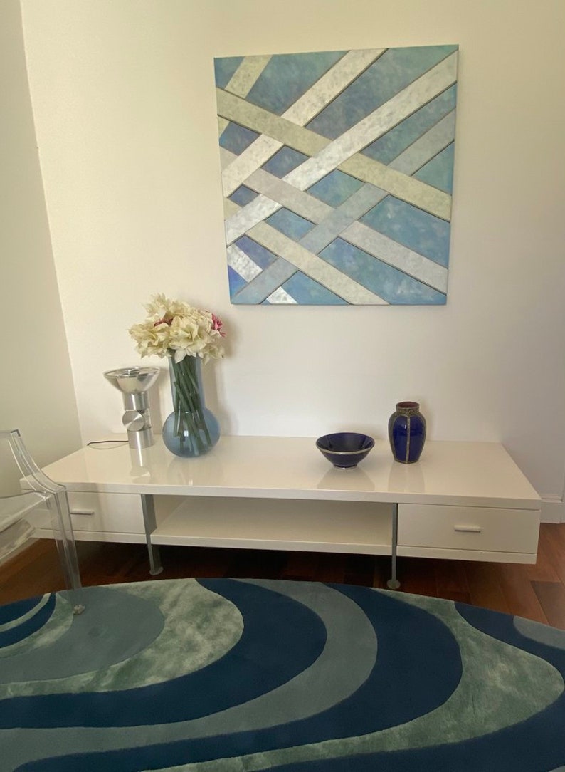Blue Area Carpet | Tufted | Oval Handmade | Rug | Bedroom | Dinning Room | Wool Carpet | 5x7, 5x8, 6x8, 6x9