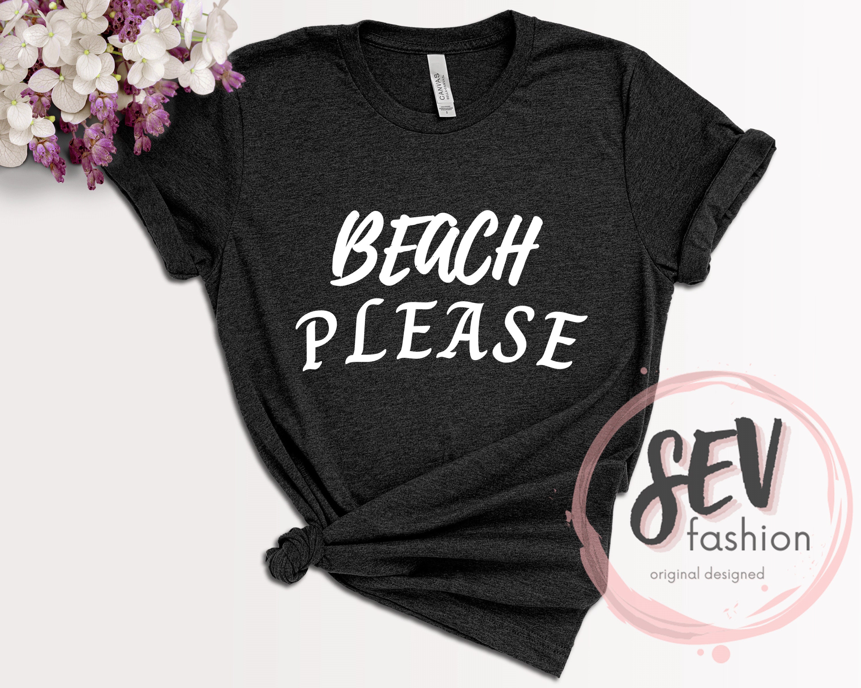 Beach Please Shirt For Summer Vacation Vacay Mode T-Shirt | Etsy