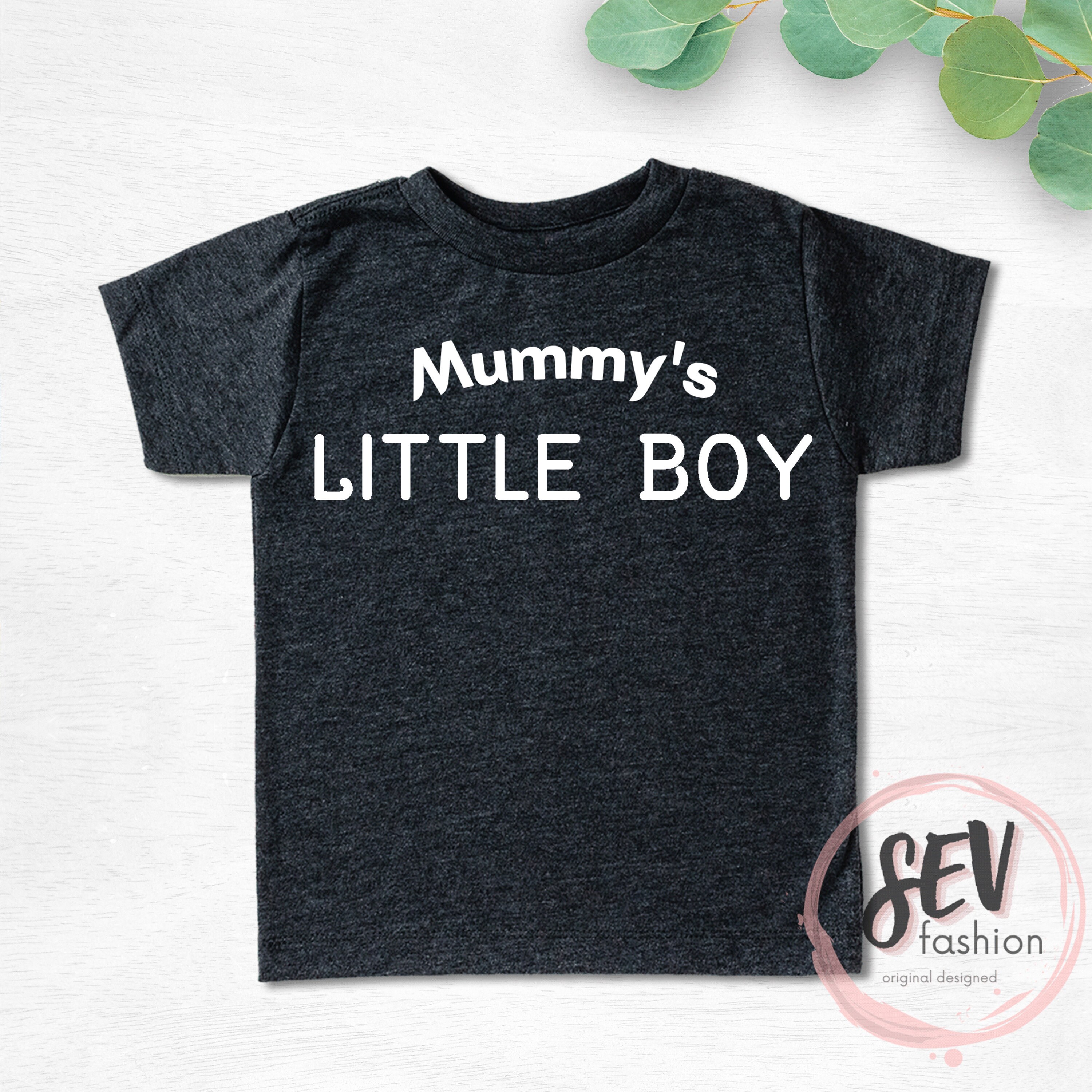 Mummy's Little Boy TShirt Mama's Boy Toddler Shirt Etsy