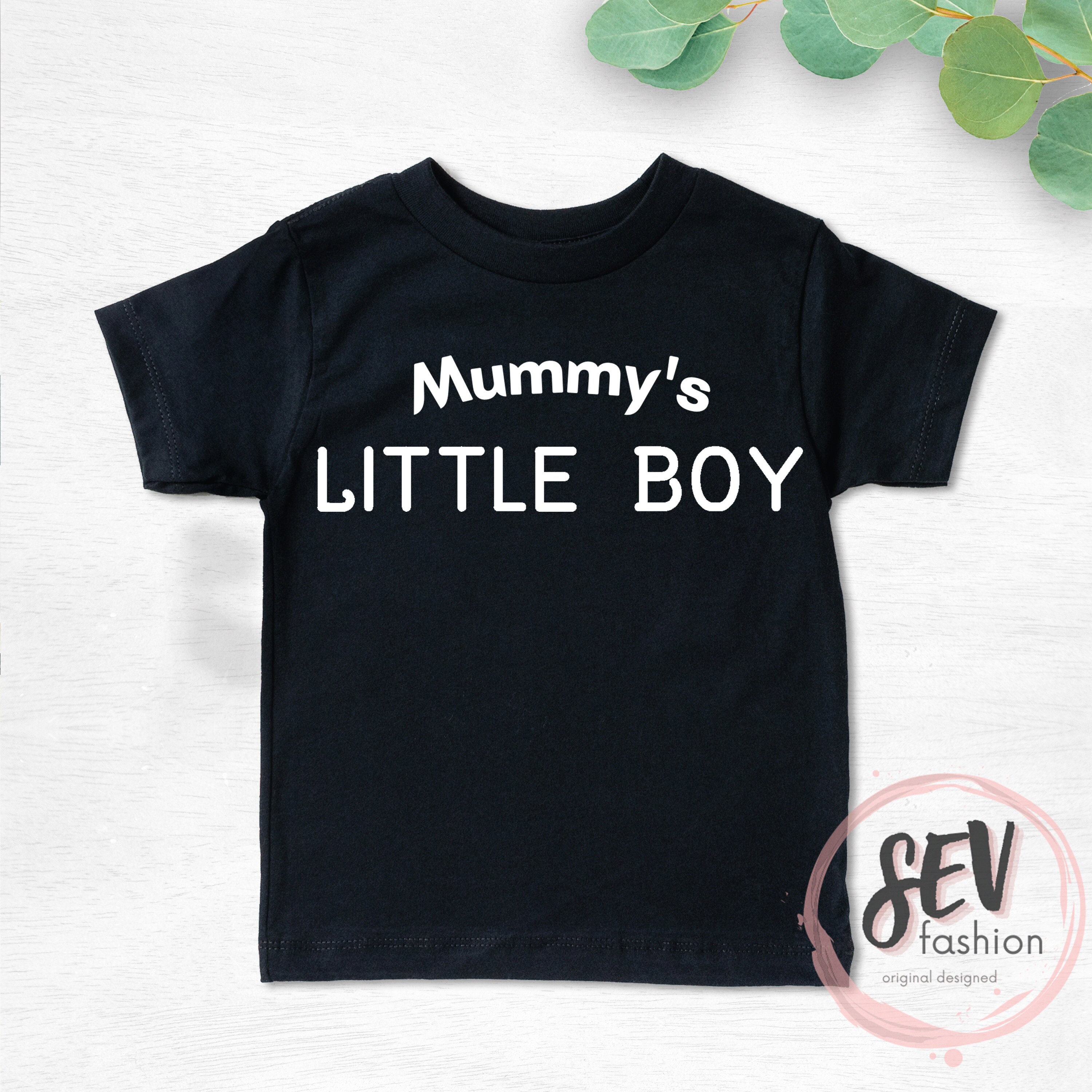Mummy's Little Boy TShirt Mama's Boy Toddler Shirt Etsy
